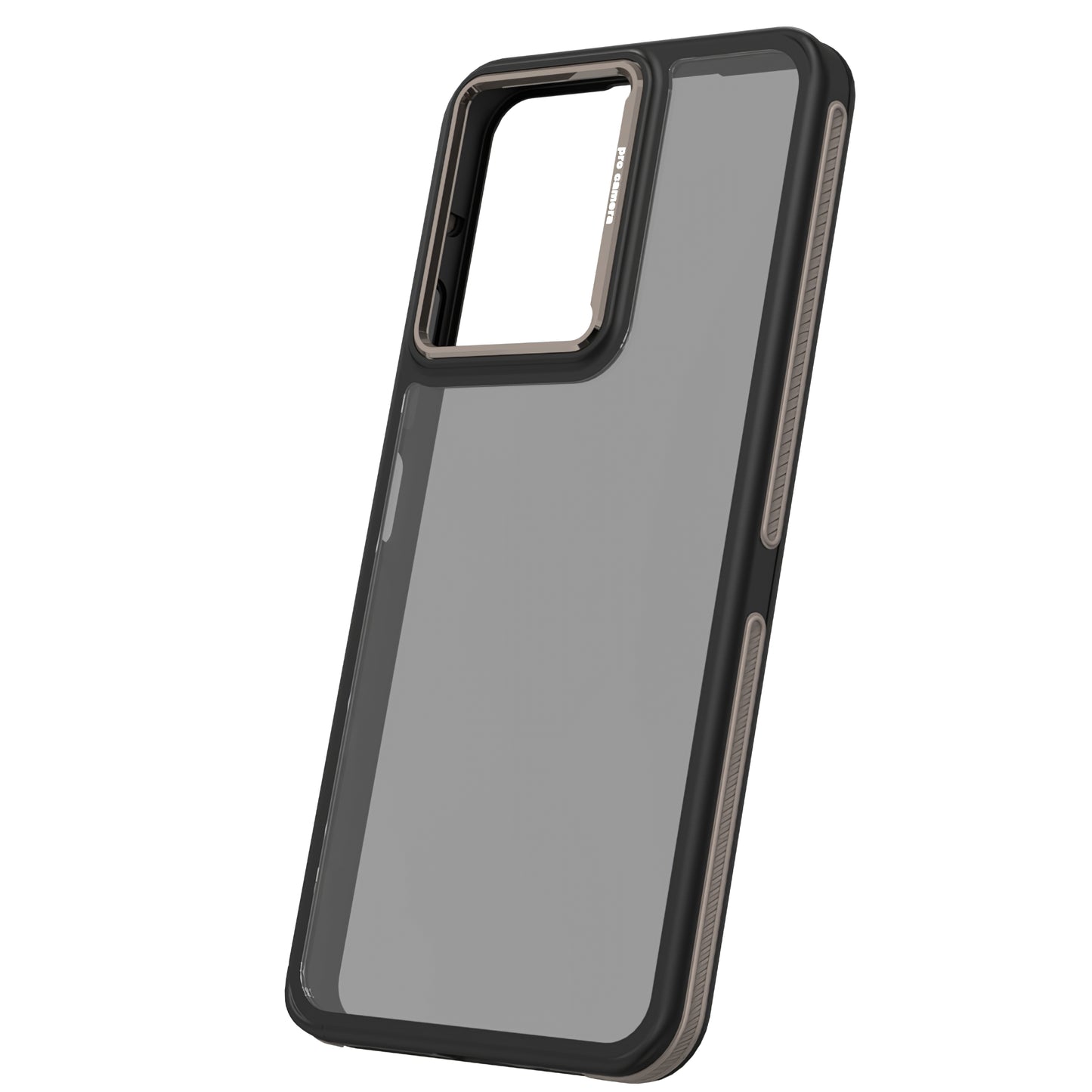 Hülle für Xiaomi Poco M6 / Redmi 13C 5G, OEM, Crystal Black, Grau