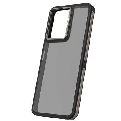 Hülle für Xiaomi Poco M6 / Redmi 13C 5G, OEM, Crystal Black, Grau