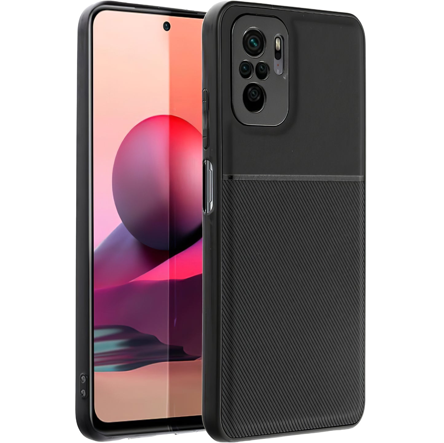 Hülle für Xiaomi Redmi Note 10 Pro Max / Note 10 Pro, OEM, Noble, Schwarz