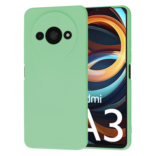 Hülle für Xiaomi Redmi A3x / A3, Techsuit, SoftFlex, Hellgrün