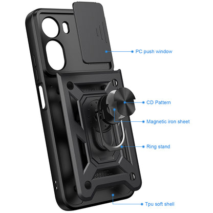 Hülle für Xiaomi Redmi A7 Pro 4G, Techsuit, CamShield, Gold