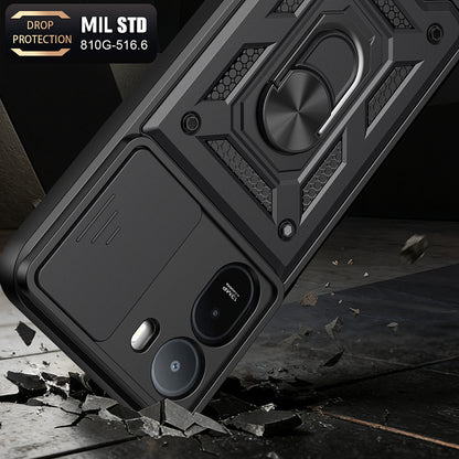 Hülle für Xiaomi Redmi A7 Pro 4G, Techsuit, CamShield, Schwarz