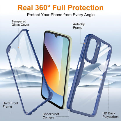 Hülle für Xiaomi Redmi A7 Pro 4G, Techsuit, ColorVerse 360, Blau