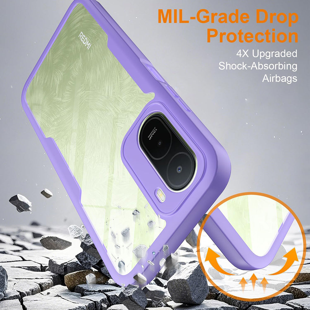 Hülle für Xiaomi Redmi A7 Pro 4G, Techsuit, ColorVerse 360, Lila