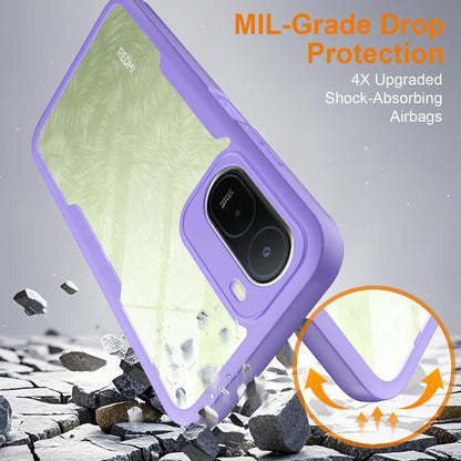 Hülle für Xiaomi Redmi A7 Pro 4G, Techsuit, ColorVerse 360, Lila
