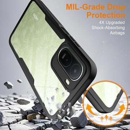 Hülle für Xiaomi Redmi A7 Pro 4G, Techsuit, ColorVerse 360, Schwarz