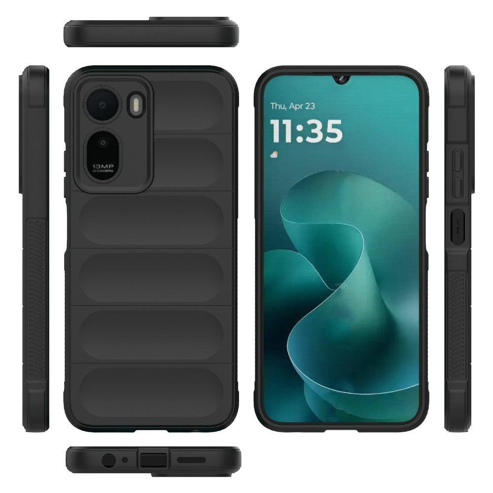 Hülle für Xiaomi Redmi A7 Pro 4G, Techsuit, Magic Shield, Schwarz