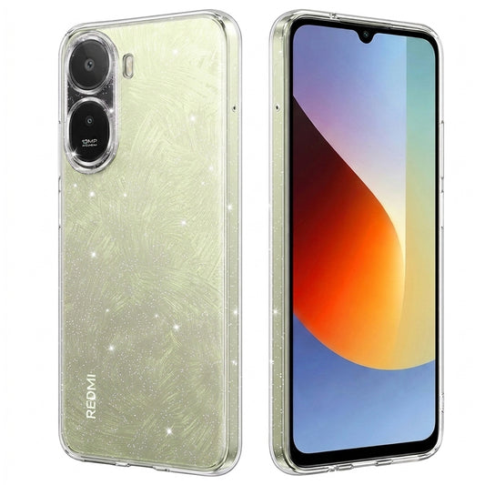 Hülle für Xiaomi Redmi A7 Pro 4G, Techsuit, SparkleSkin, Transparent