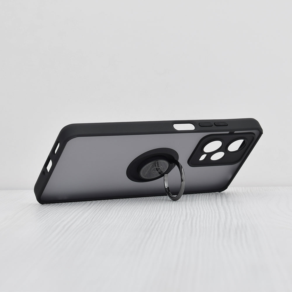 Hülle für Xiaomi Redmi Note 12 Pro 5G, Techsuit, Glinth, Schwarz
