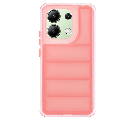 Hülle für Xiaomi Redmi Note 13 4G, Techsuit, Wave Shield, Rot