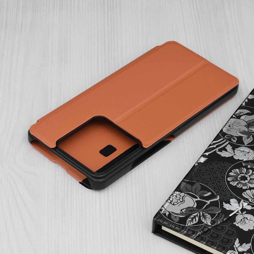 Hülle für Xiaomi Redmi Note 13 5G, Techsuit, eFold, Orange