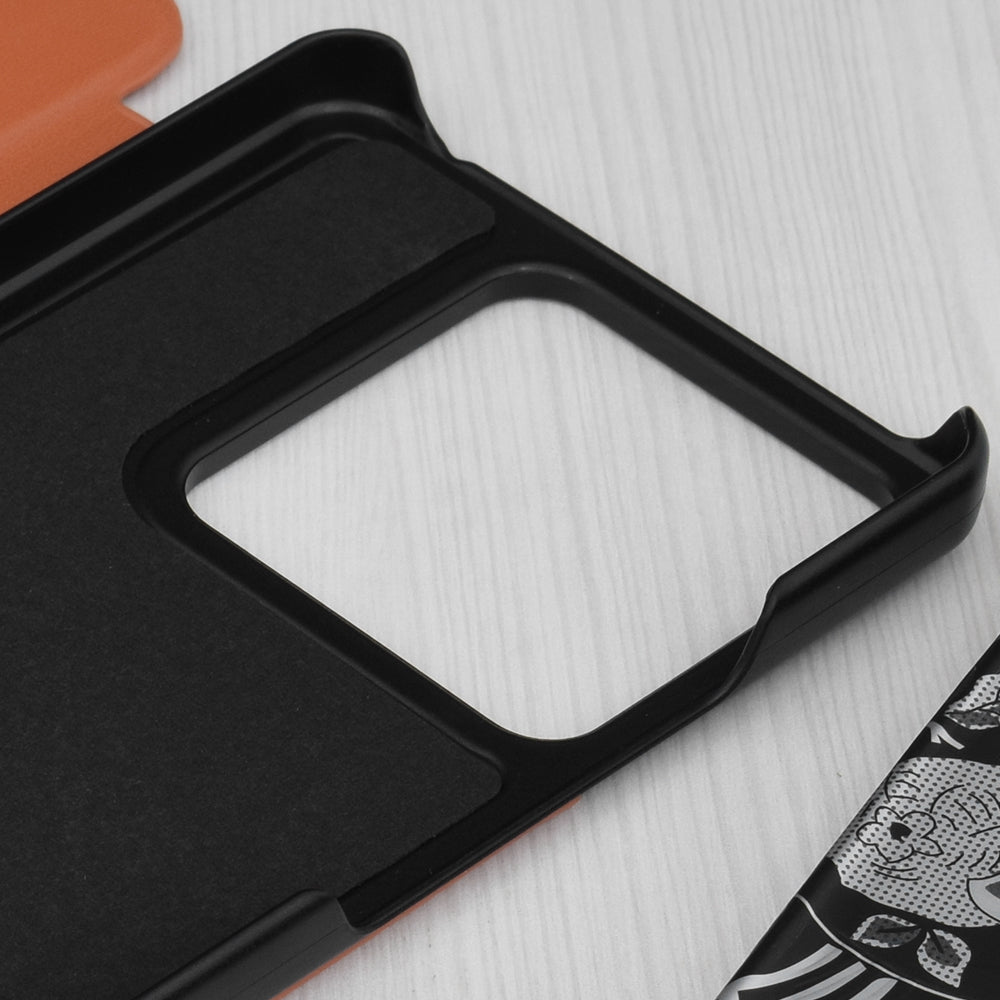Hülle für Xiaomi Redmi Note 13 5G, Techsuit, eFold, Orange