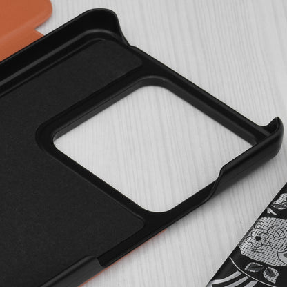 Hülle für Xiaomi Redmi Note 13 5G, Techsuit, eFold, Orange