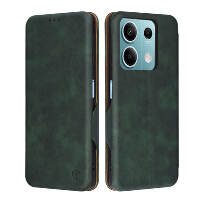 Hülle für Xiaomi Redmi Note 13 5G, Techsuit, Safe Wallet Plus, Grün