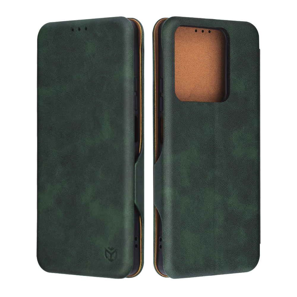 Hülle für Xiaomi Redmi Note 13 5G, Techsuit, Safe Wallet Plus, Grün