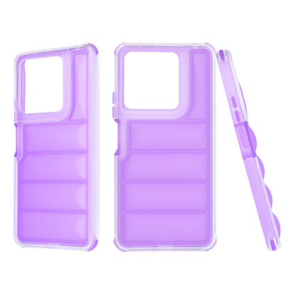 Hülle für Xiaomi Redmi Note 13 5G, Techsuit, Wave Shield, Lila