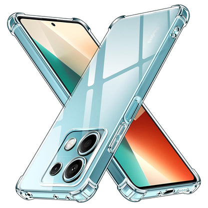Hülle für Xiaomi Redmi Note 13 Pro 4G / Poco M6 Pro 4G, Techsuit, stoßfest klar, transparent