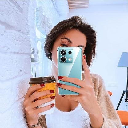 Hülle für Xiaomi Redmi Note 13 Pro 4G / Poco M6 Pro 4G, Techsuit, stoßfest klar, transparent