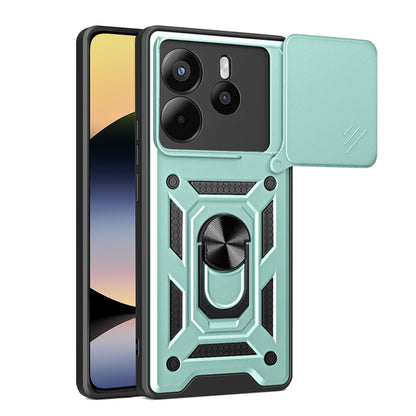 Hülle für Xiaomi Redmi Note 14 4G (Regional), Techsuit, CamShield, Grün