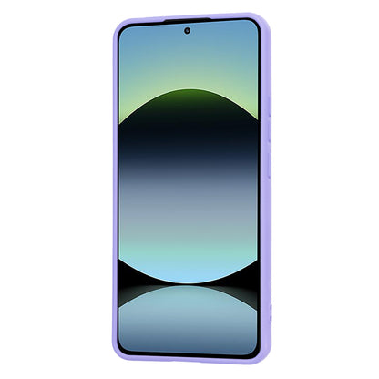 Hülle für Xiaomi Redmi Note 14 4G (Standard), Techsuit, SoftFlex, Hellviolett