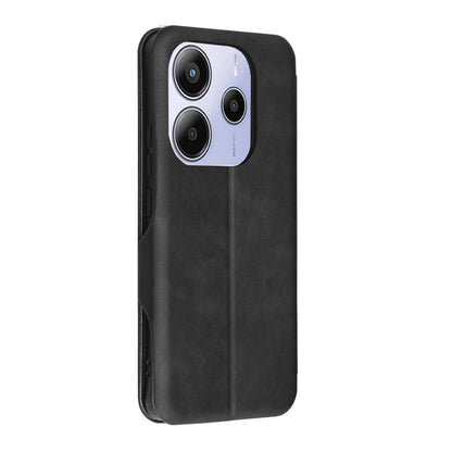 Hülle für Xiaomi Redmi Note 14 5G, Techsuit, Safe Wallet Plus, Schwarz