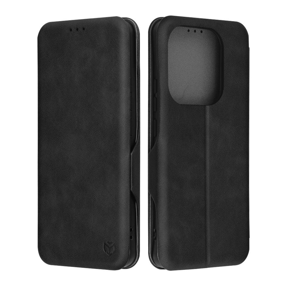 Hülle für Xiaomi Redmi Note 14 5G, Techsuit, Safe Wallet Plus, Schwarz