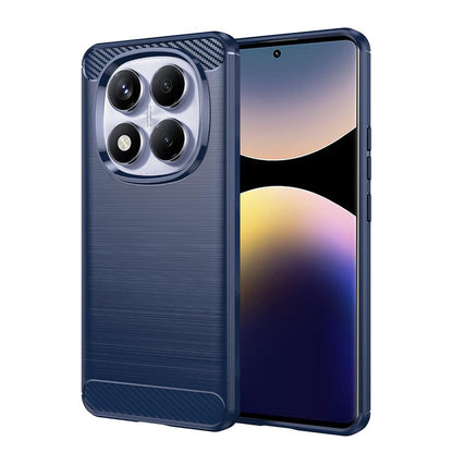 Case for Xiaomi Redmi Note 14 Pro 4G, Techsuit, Carbon, Blue