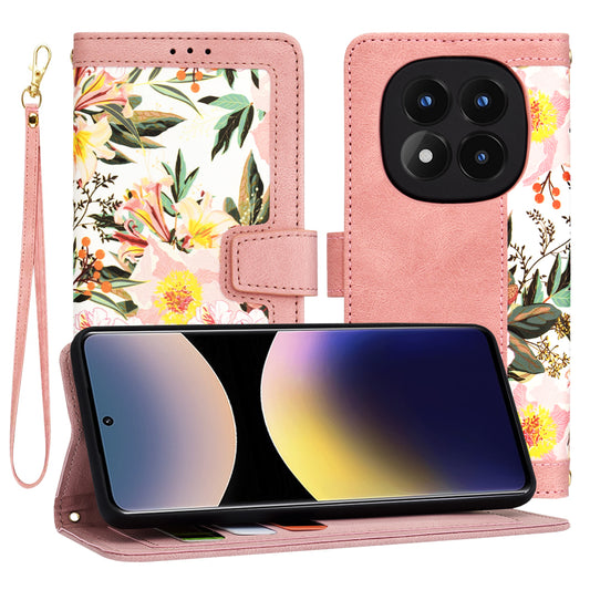 Hülle für Xiaomi Redmi Note 14 Pro 4G, Techsuit, FlipCraft, Rosa