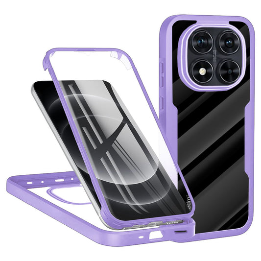 Hülle für Xiaomi Redmi Note 14 Pro+ 5G / Note 14 Pro 5G / Poco X7, Techsuit, ColorVerse 360, Lila