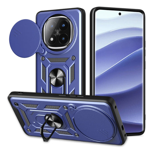 Hülle für Xiaomi Redmi Note 14 Pro+ 5G, Techsuit, CamShield, Blau