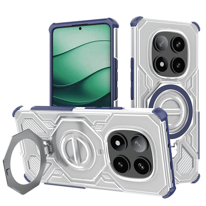 Case for Xiaomi Redmi Note 14 Pro+ 5G, Techsuit, Carbon Shield Pro, Blue