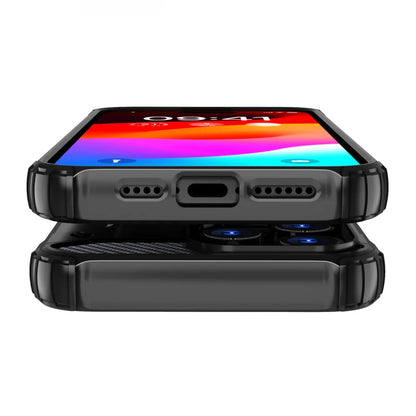 Hülle für Xiaomi Redmi Note 14 Pro+ 5G, Techsuit, Hybrid Armor, Schwarz