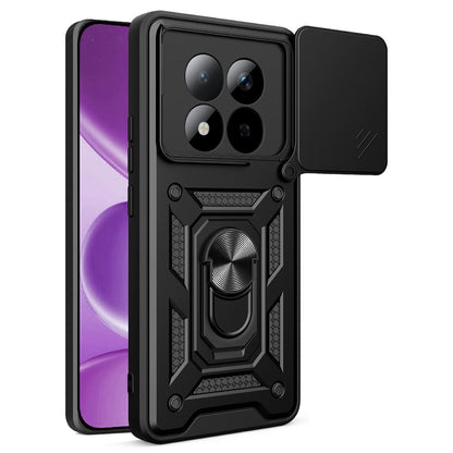 Hülle für Xiaomi Redmi Note 15 Pro 4G, Techsuit, CamShield, Schwarz