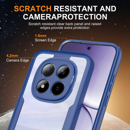 Hülle für Xiaomi Redmi Note 15 Pro 4G, Techsuit, ColorVerse 360, Blau