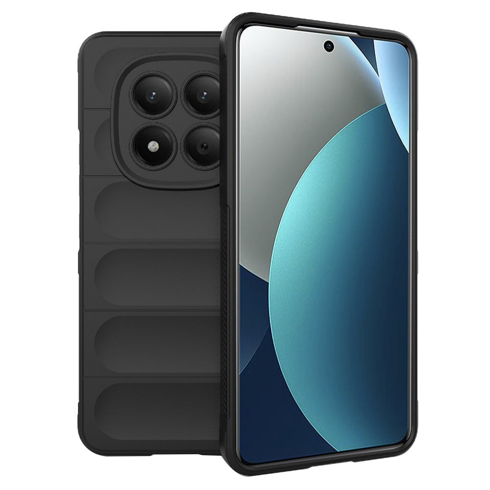 Hülle für Xiaomi Redmi Note 15 Pro 4G, Techsuit, Magic Shield, Schwarz