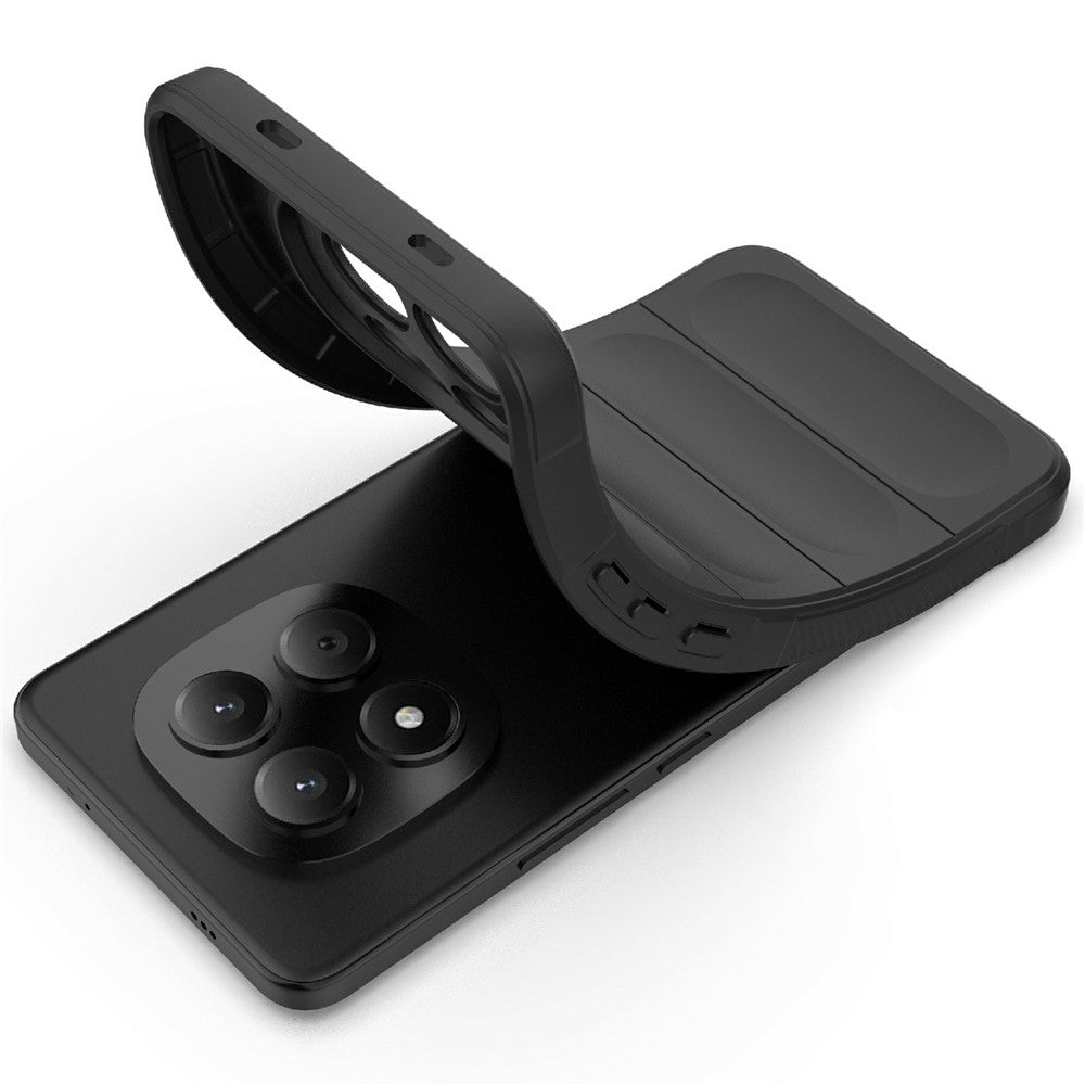 Hülle für Xiaomi Redmi Note 15 Pro 4G, Techsuit, Magic Shield, Schwarz