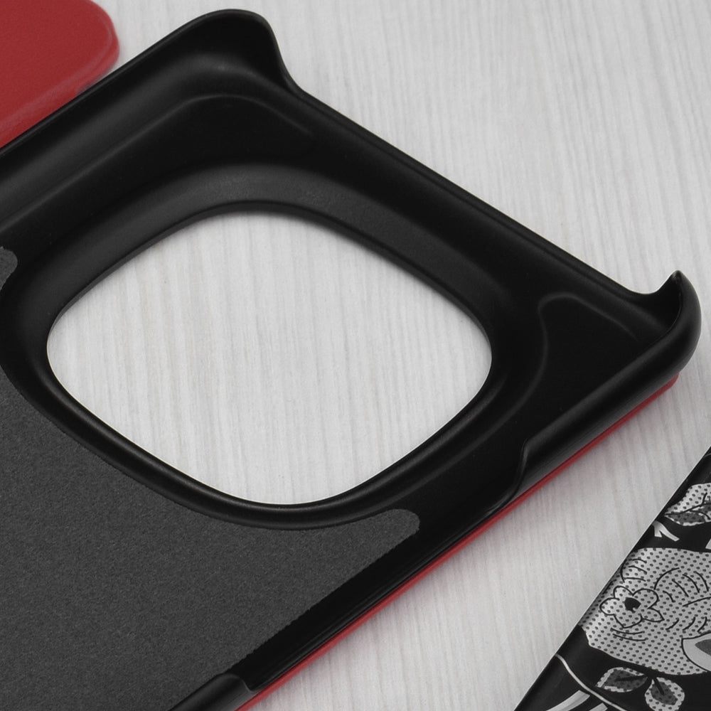 Hülle für Xiaomi Redmi Note 15 Pro 5G, Techsuit, eFold, Rot