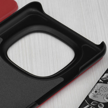 Hülle für Xiaomi Redmi Note 15 Pro 5G, Techsuit, eFold, Rot