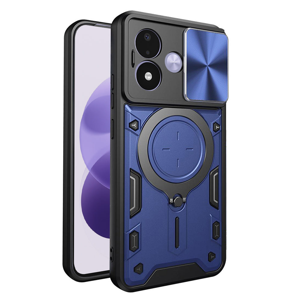 Hülle für Xiaomi Redmi Note 17 4G / Note 17 5G, Techsuit, CamGuard Pro, Blau