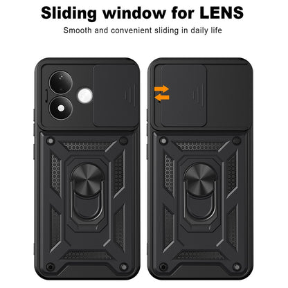 Hülle für Xiaomi Redmi Note 17 4G / Note 17 5G, Techsuit, CamShield, Goldfarben
