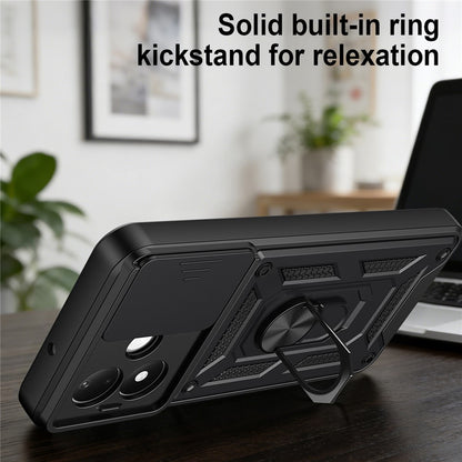 Hülle für Xiaomi Redmi Note 17 4G / Note 17 5G, Techsuit, CamShield, Goldfarben