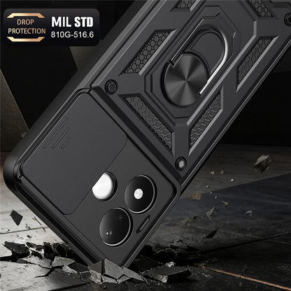 Hülle für Xiaomi Redmi Note 17 4G / Note 17 5G, Techsuit, CamShield, Goldfarben