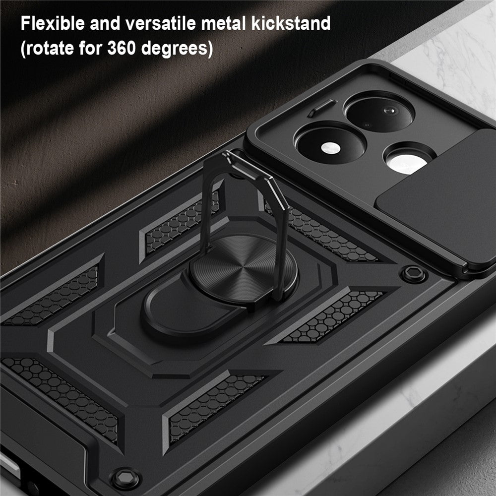 Hülle für Xiaomi Redmi Note 17 4G / Note 17 5G, Techsuit, CamShield, Roségold