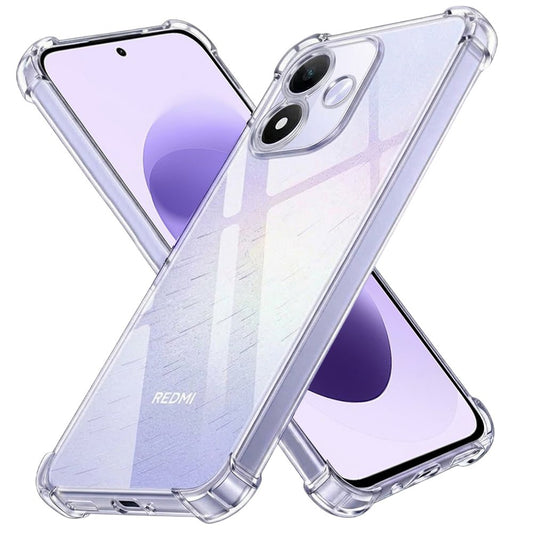 Hülle für Xiaomi Redmi Note 17 4G / Note 17 5G, Techsuit, stoßfest, transparent