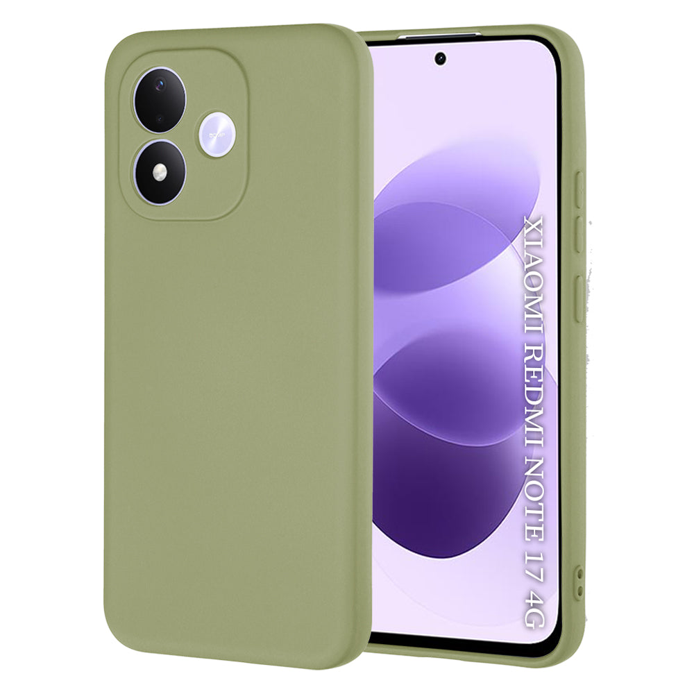 Hülle für Xiaomi Redmi Note 17 4G / Note 17 5G, Techsuit, SoftFlex, Matcha