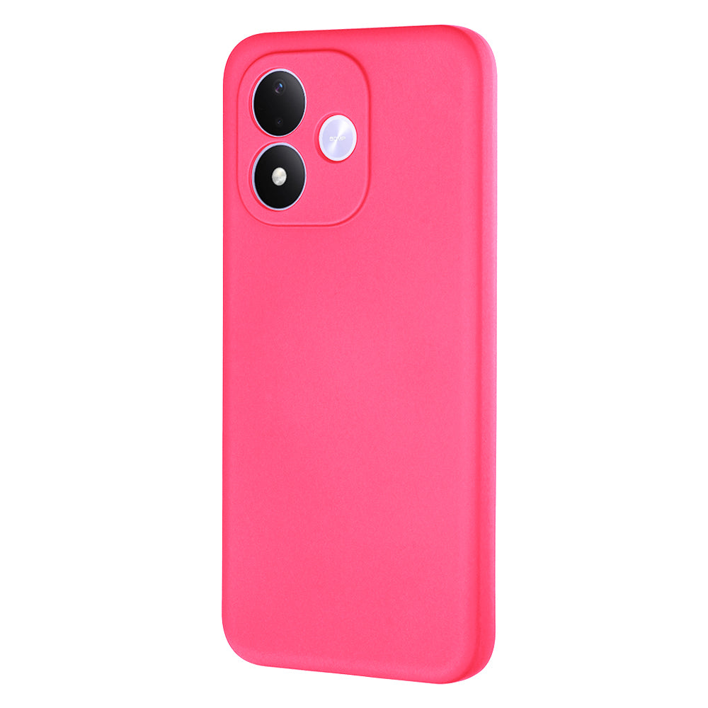 Hülle für Xiaomi Redmi Note 17 4G / Note 17 5G, Techsuit, SoftFlex, Dunkelrosa