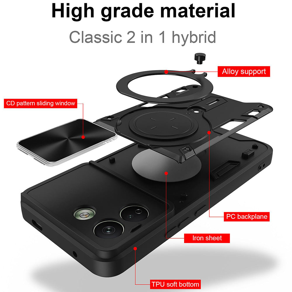 Hülle für Xiaomi Redmi Note 17 Pro Max, Techsuit, CamGuard Pro, Blau