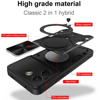 Hülle für Xiaomi Redmi Note 17 Pro Max, Techsuit, CamGuard Pro, Roségold