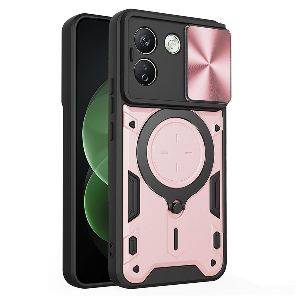 Hülle für Xiaomi Redmi Note 17 Pro Max, Techsuit, CamGuard Pro, Roségold