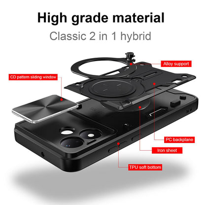 Hülle für Xiaomi Redmi Note 17 Pro, Techsuit, CamGuard Pro, Blau
